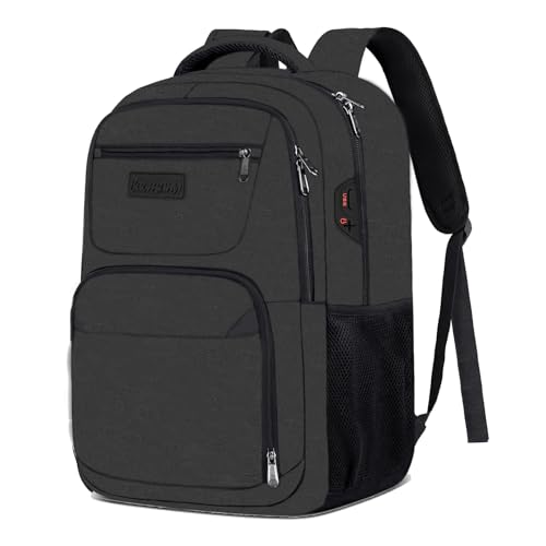 BAOMANYI Herren Rucksack Schulrucksack Jungen 15.6 Zoll Laptoptasche Business Arbeit Backpack Daypack Wasserdicht Rucksack Schule Notebook für Reisen Tasche Männer leichte Schultasche von BAOMANYI