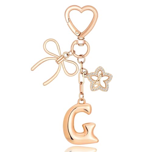 Goldfarbene Luftpolster-Brieftaschen-Anhänger für Handtaschen, Rucksäcke, klobiger Initialen-Schlüsselanhänger, Geschenke, Geldbörse, Charm-Zubehör für Frauen und Mädchen, g, Einheitsgröße Goldfarbene Luftpolster-Brieftaschen-Anhänger für Handtaschen, Rucksäcke, klobiger Initialen-Schlüsselanhänger, Geschenke, Geldbörse, Charm-Zubehör für Frauen und Mädchen, g, Einheitsgröße von BAOSIWA