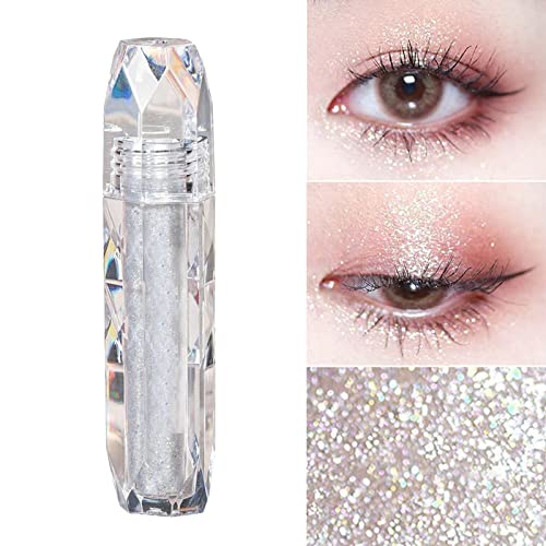 BAOSROY Flüssiger Lidschatten, Liquid Eyeshadow, Glitzer Liquid Lidschatten, Wasserfest, Langlebig, 1 Milliliter, 1 Stück von BAOSROY