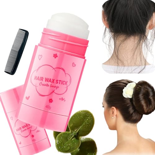 Haarwachs-Stick,Wachs-Stick für Haare,Hair Wax Stick für Haare,Wachsstab für Haare,Wachsstift für Haare,Haarfinishing Cream Stick,Haar Pomade Stick für Professionellen Salon und Heimgebrauch von BAOSROY