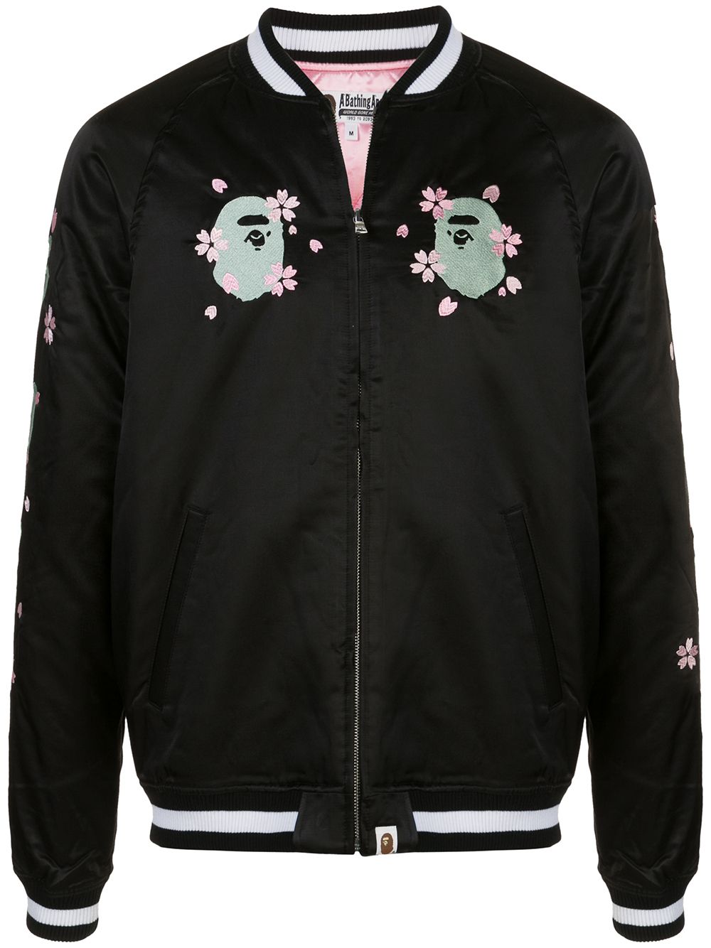 A BATHING APE® 'Sakura Souvenir' Jacke - Schwarz von A BATHING APE®