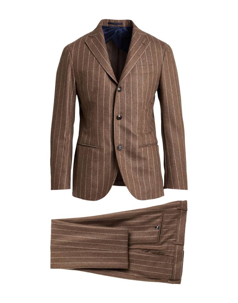 BARBA Napoli Anzug Herren Hellbraun von BARBA Napoli