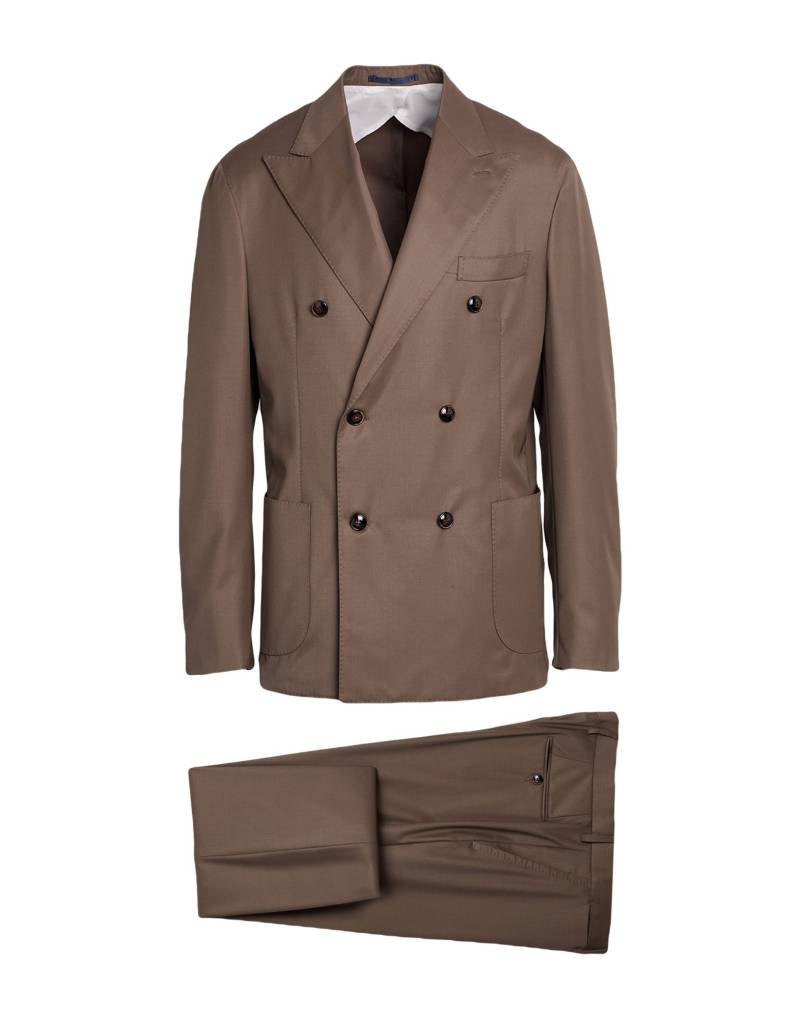 BARBA Napoli Anzug Herren Militärgrün von BARBA Napoli