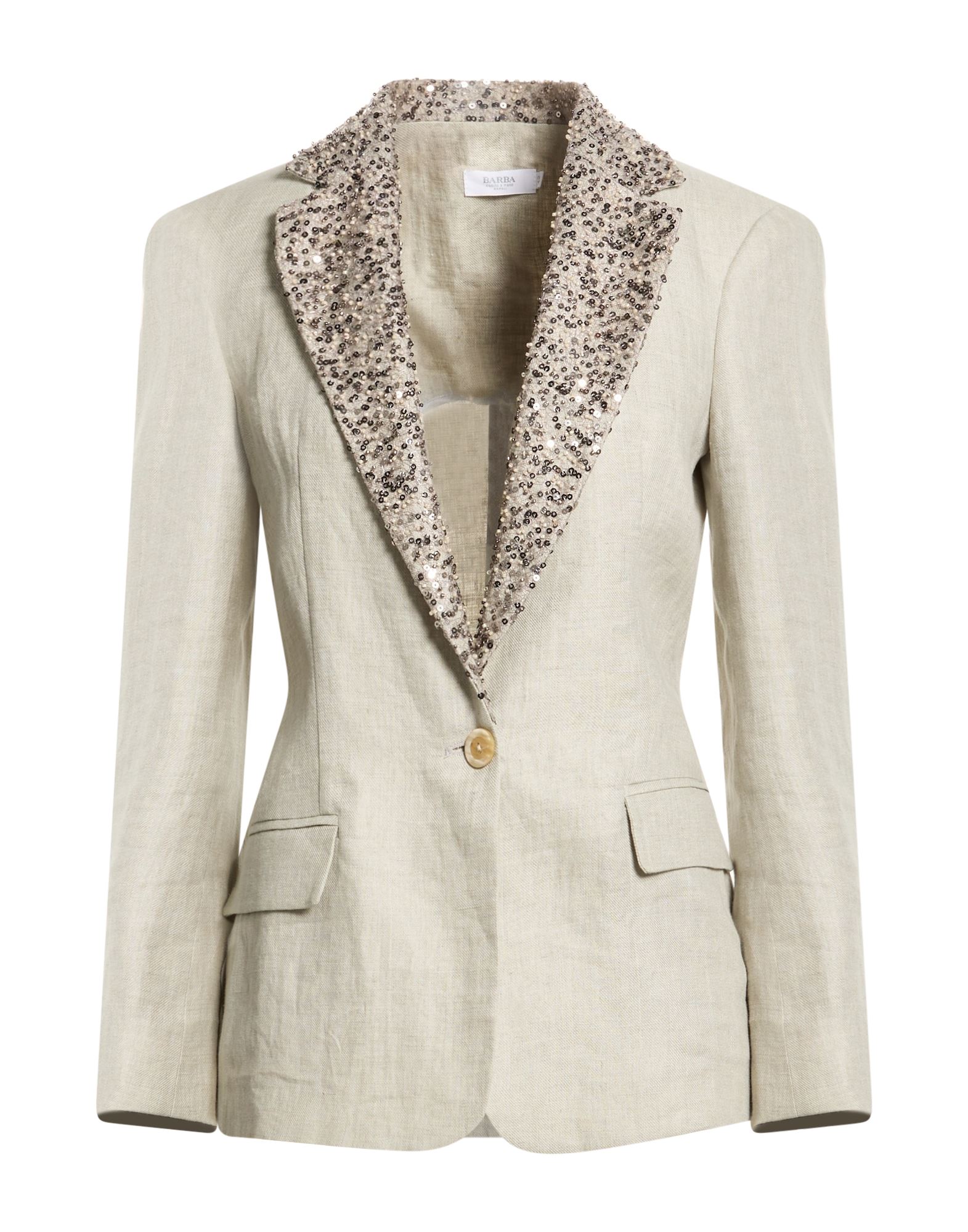 BARBA Napoli Blazer Damen Grau von BARBA Napoli