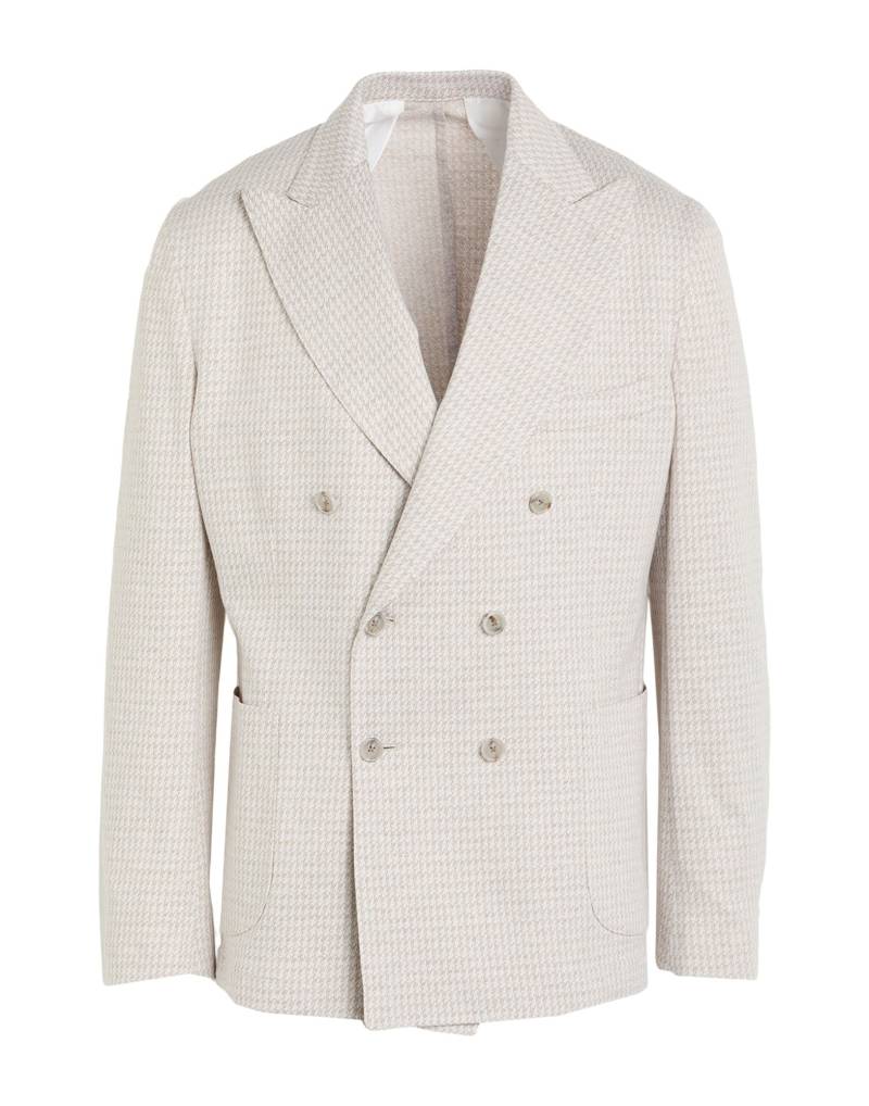 BARBA Napoli Blazer Herren Beige von BARBA Napoli