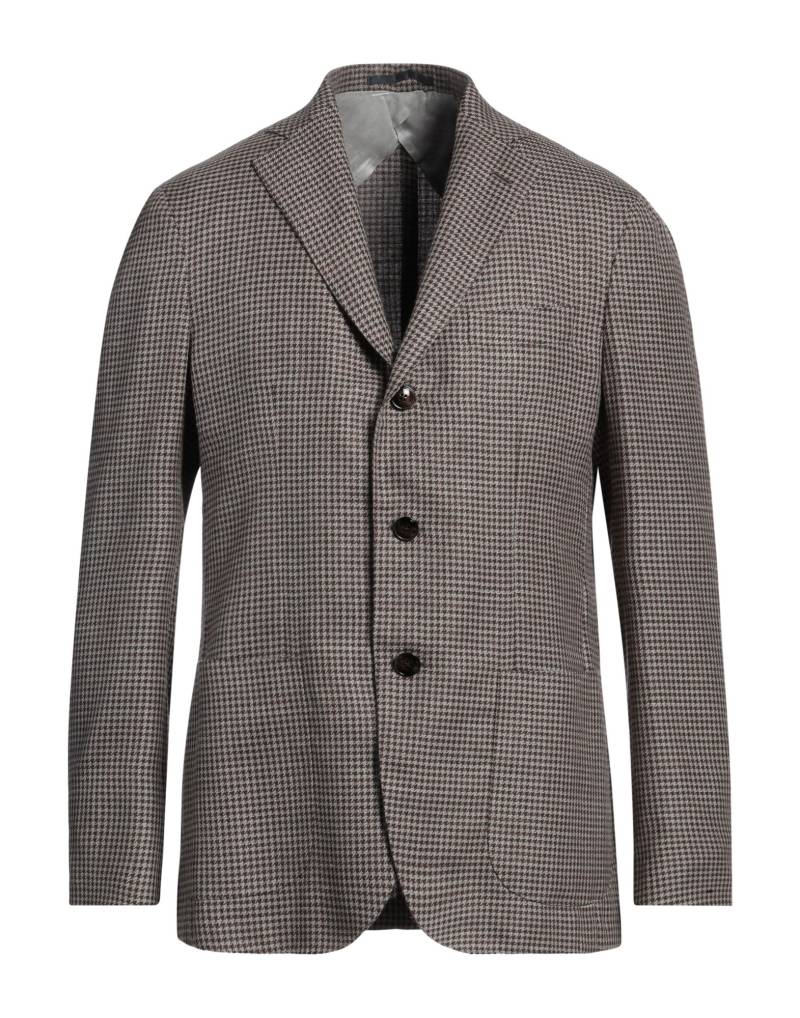 BARBA Napoli Blazer Herren Braun von BARBA Napoli