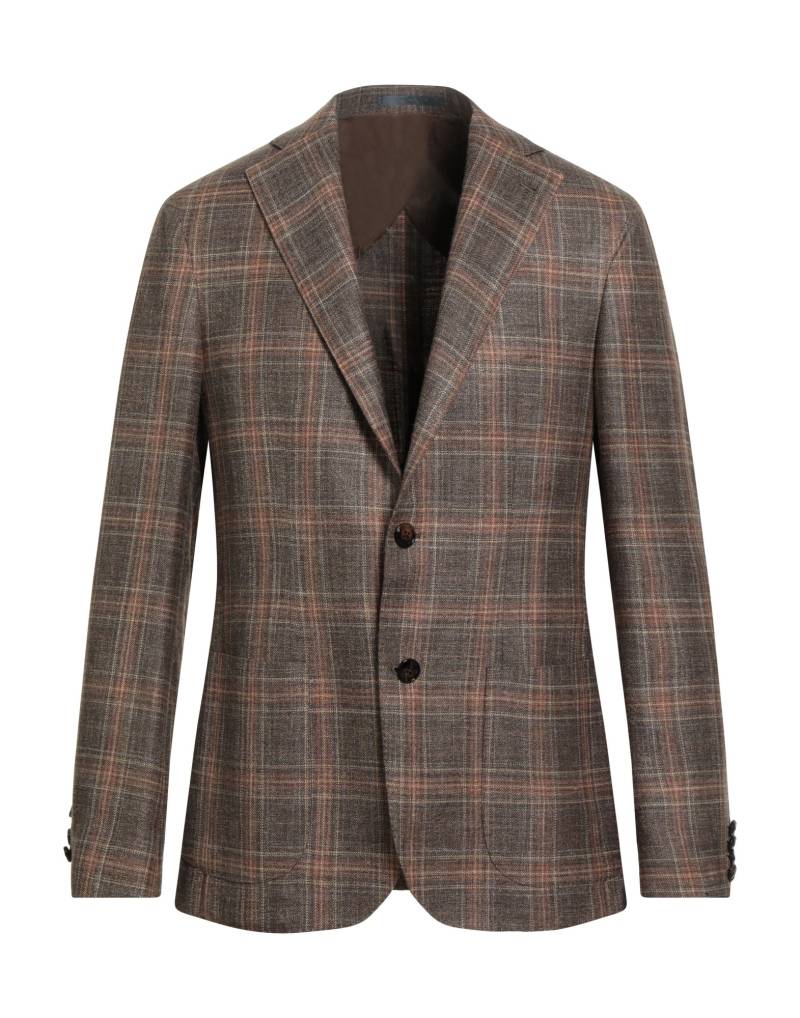 BARBA Napoli Blazer Herren Braun von BARBA Napoli