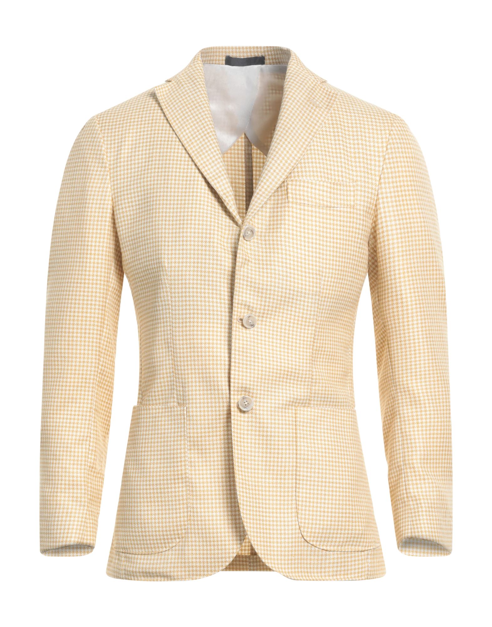 BARBA Napoli Blazer Herren Gelb BARBA Napoli Blazer Herren Gelb von BARBA Napoli