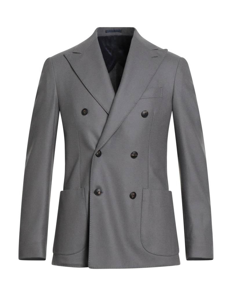 BARBA Napoli Blazer Herren Grau von BARBA Napoli