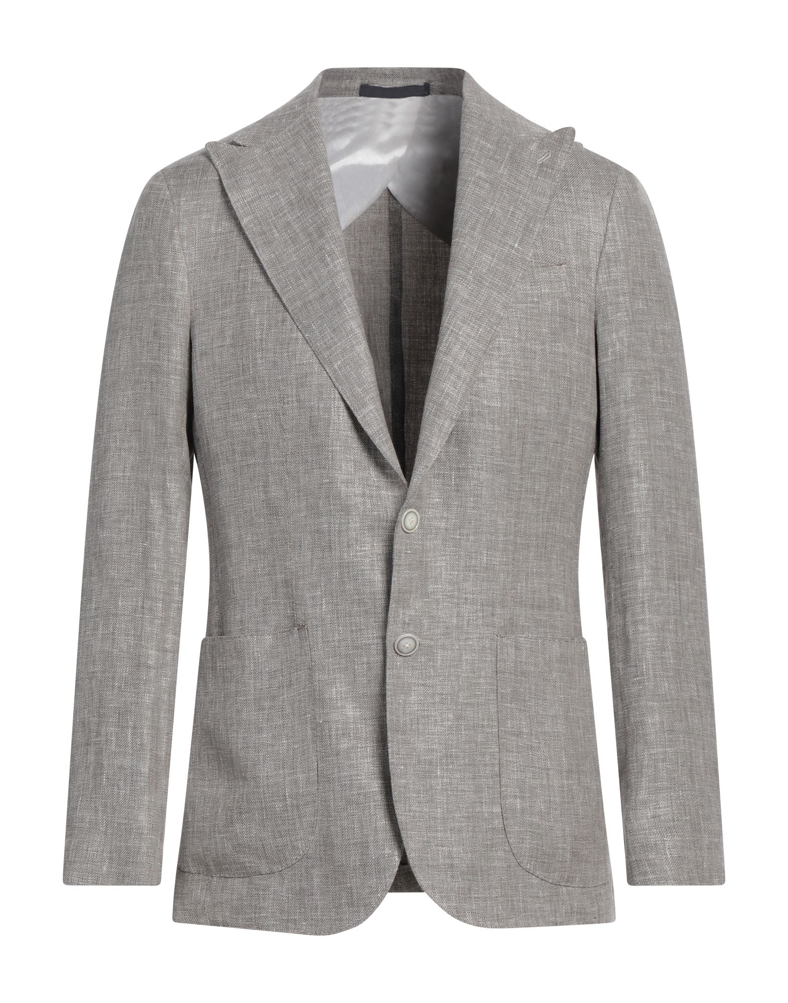 BARBA Napoli Blazer Herren Grau von BARBA Napoli