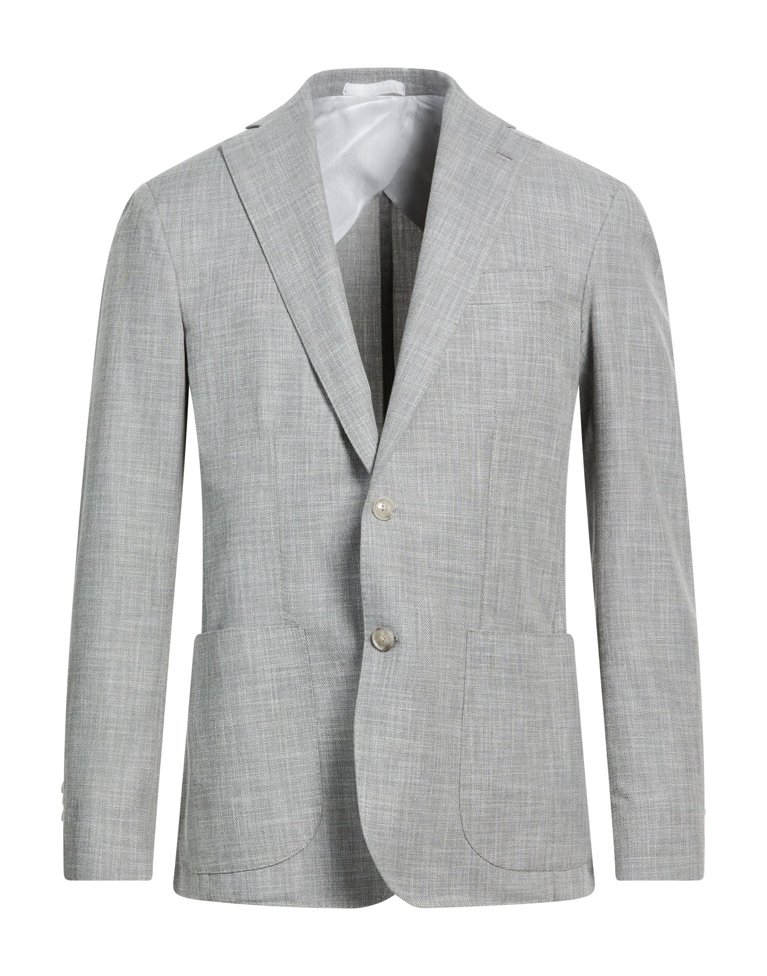 BARBA Napoli Blazer Herren Grau von BARBA Napoli