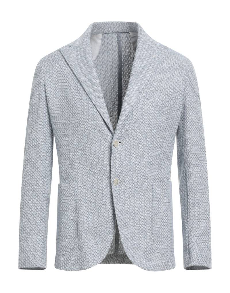 BARBA Napoli Blazer Herren Hellblau von BARBA Napoli