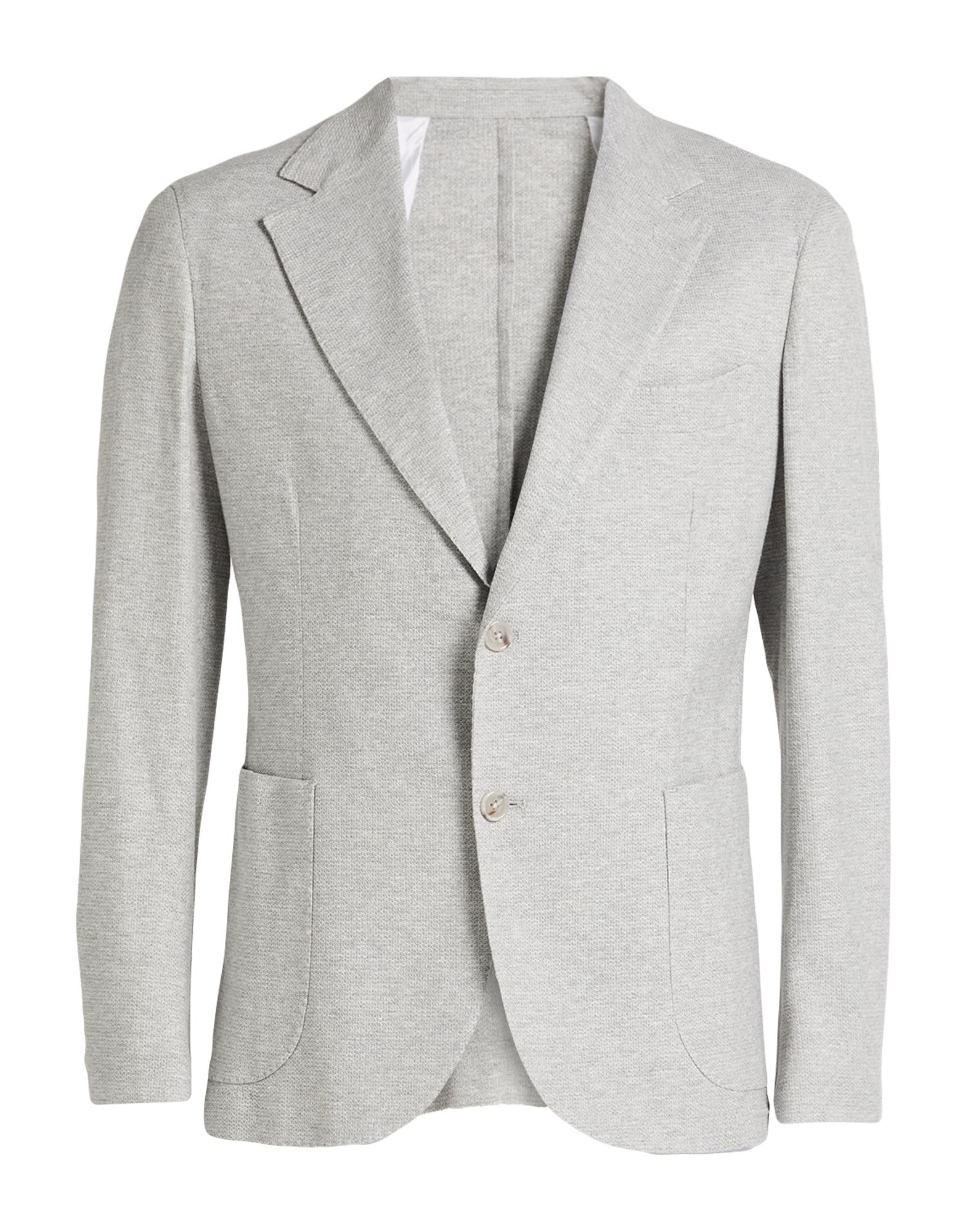 BARBA Napoli Blazer Herren Hellgrau von BARBA Napoli