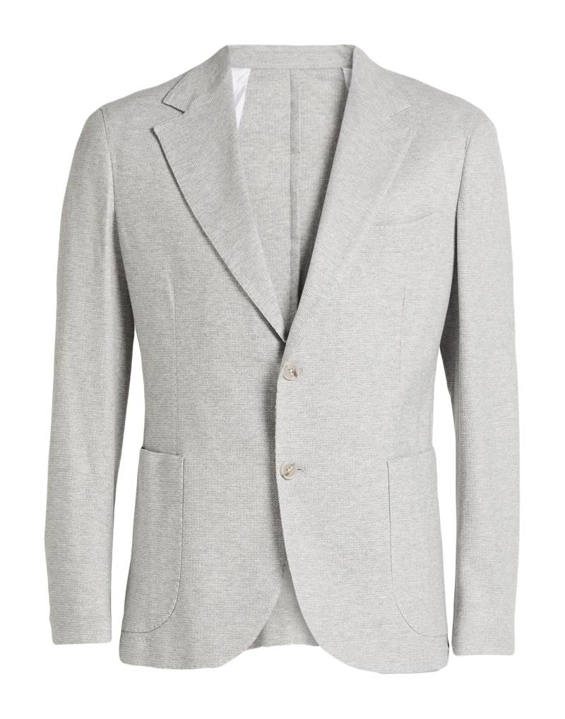 BARBA Napoli Blazer Herren Hellgrau von BARBA Napoli