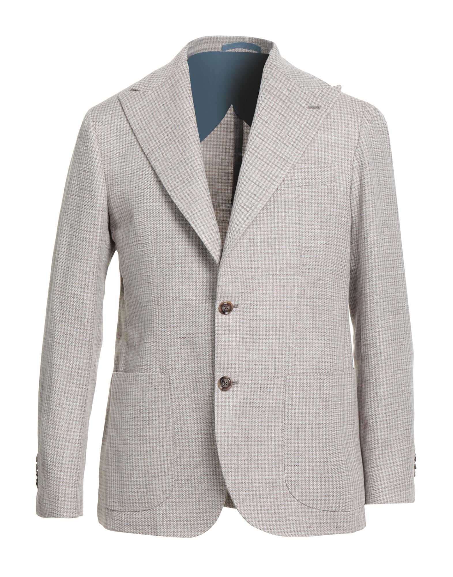 BARBA Napoli Blazer Herren Hellgrau von BARBA Napoli