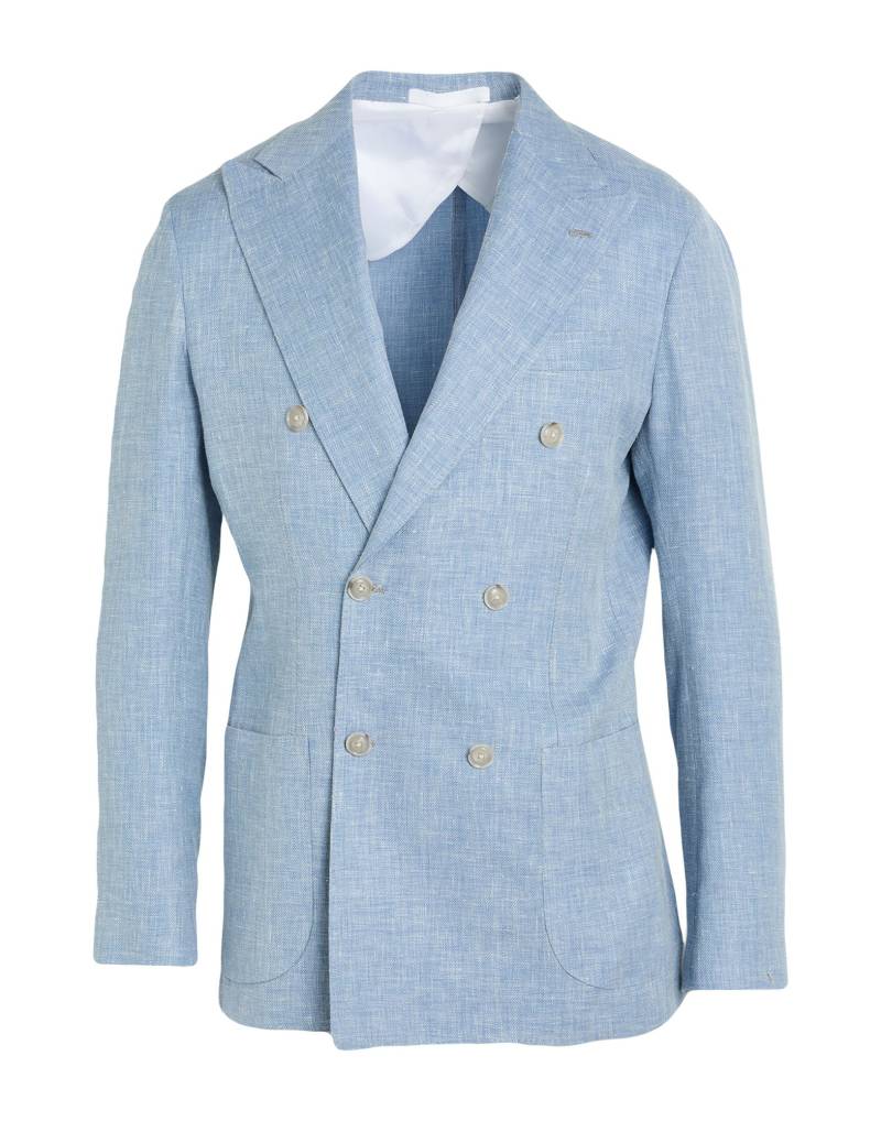 BARBA Napoli Blazer Herren Himmelblau von BARBA Napoli
