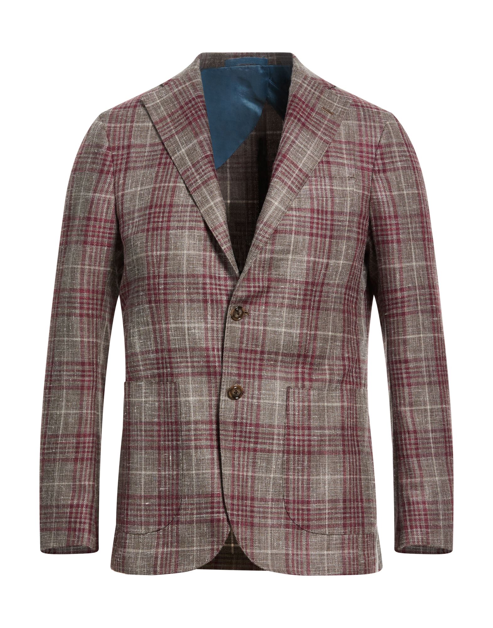 BARBA Napoli Blazer Herren Khaki von BARBA Napoli