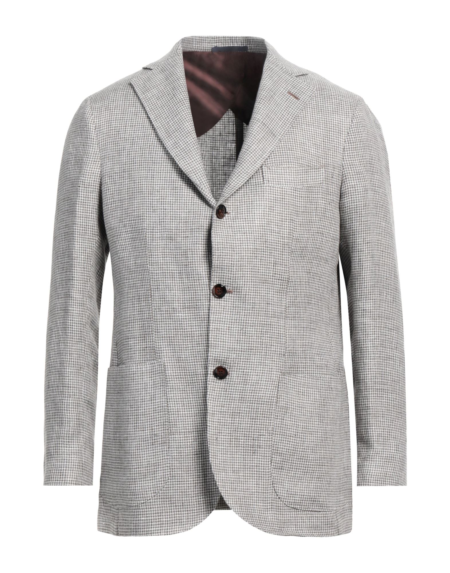 BARBA Napoli Blazer Herren Khaki von BARBA Napoli