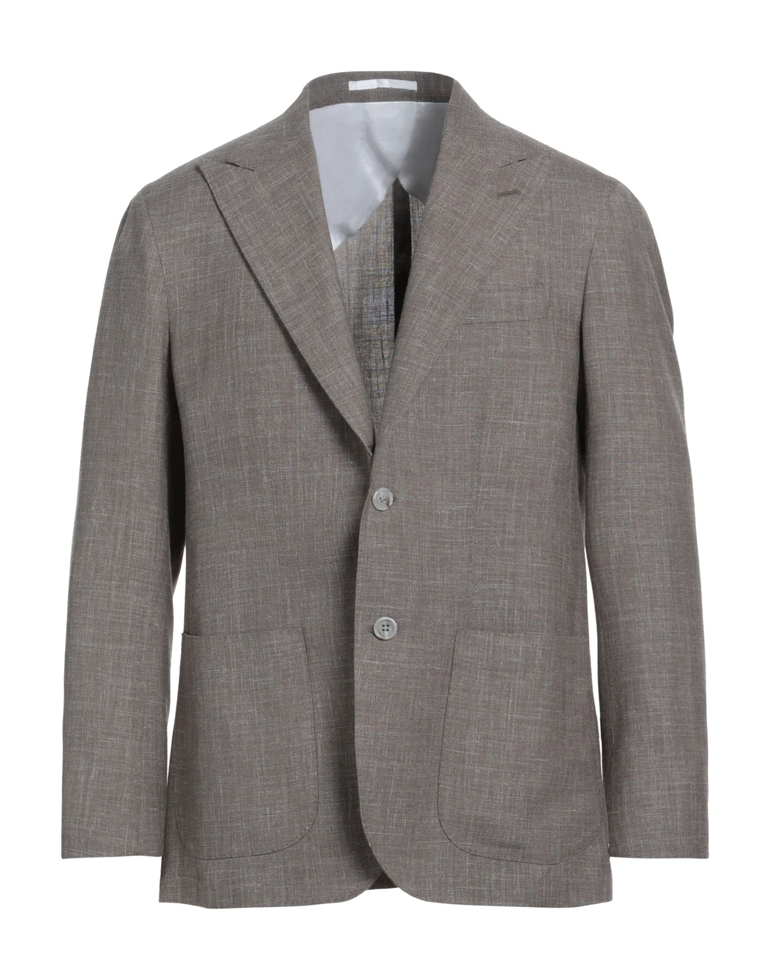 BARBA Napoli Blazer Herren Maulwurfsgrau von BARBA Napoli