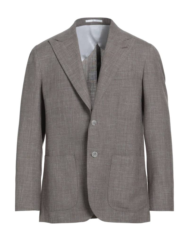 BARBA Napoli Blazer Herren Maulwurfsgrau von BARBA Napoli