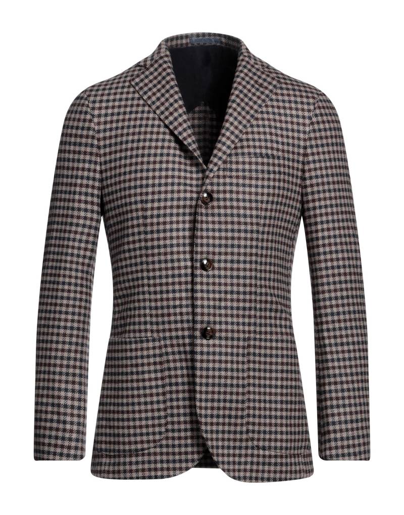 BARBA Napoli Blazer Herren Maulwurfsgrau von BARBA Napoli