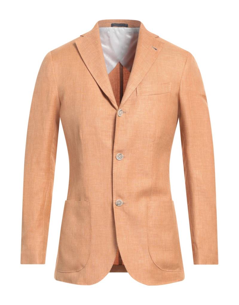 BARBA Napoli Blazer Herren Orange von BARBA Napoli