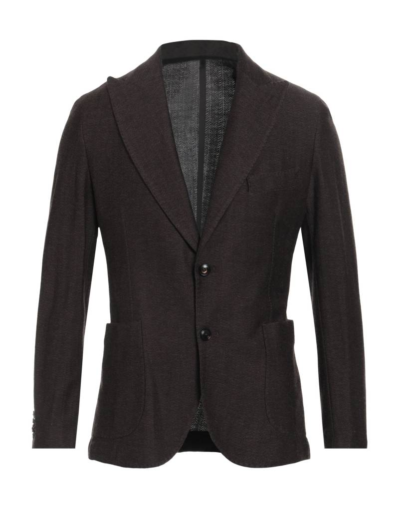 BARBA Napoli Blazer Herren Schokobraun von BARBA Napoli