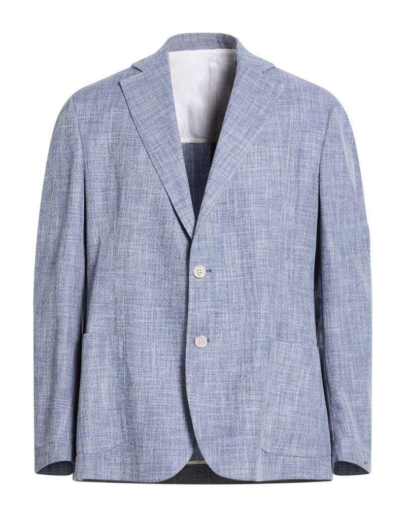 BARBA Napoli Blazer Herren Taubenblau von BARBA Napoli
