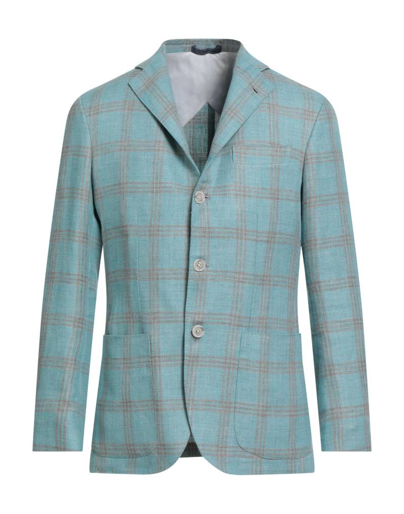 BARBA Napoli Blazer Herren Tūrkis von BARBA Napoli