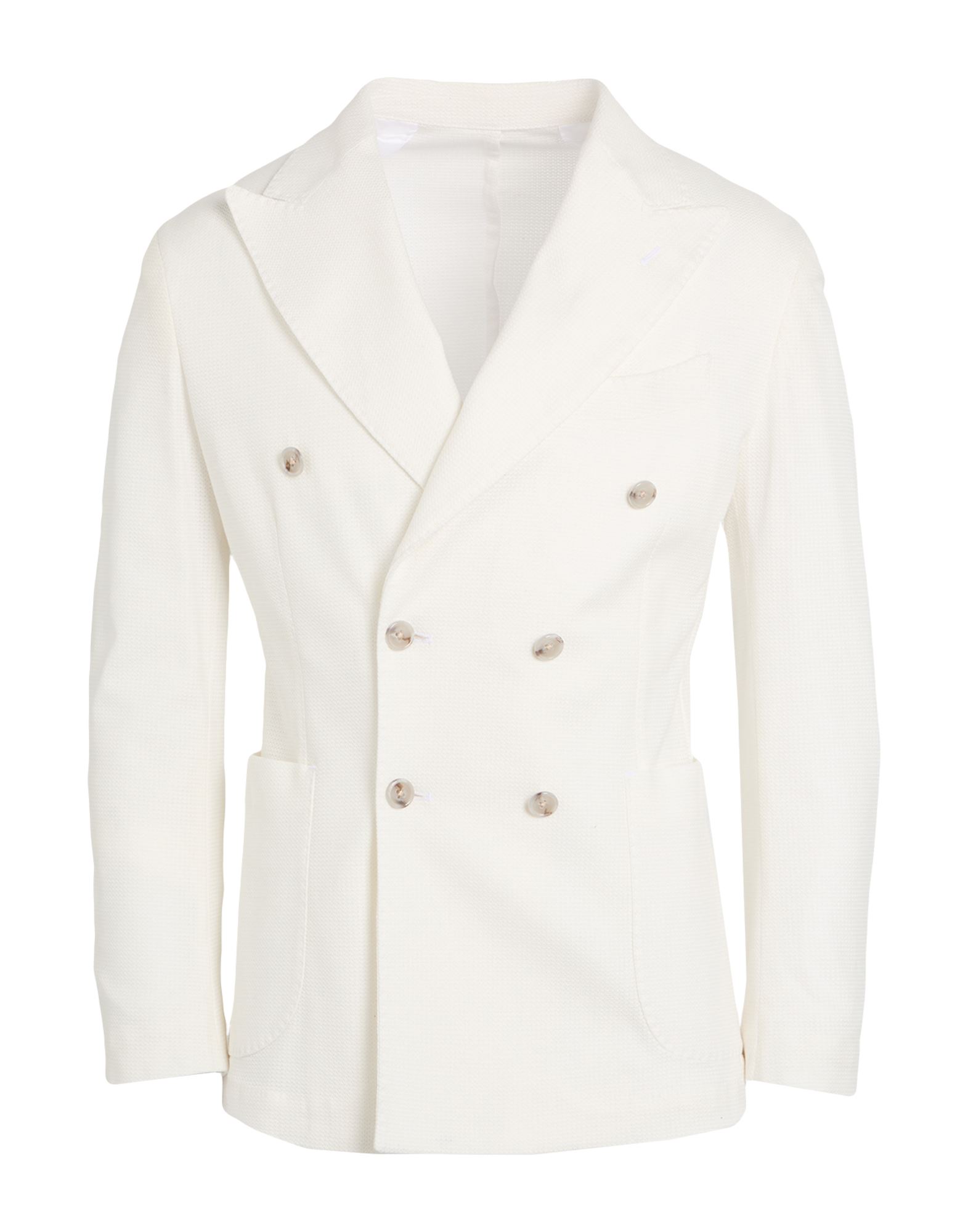 BARBA Napoli Blazer Herren Weiß von BARBA Napoli