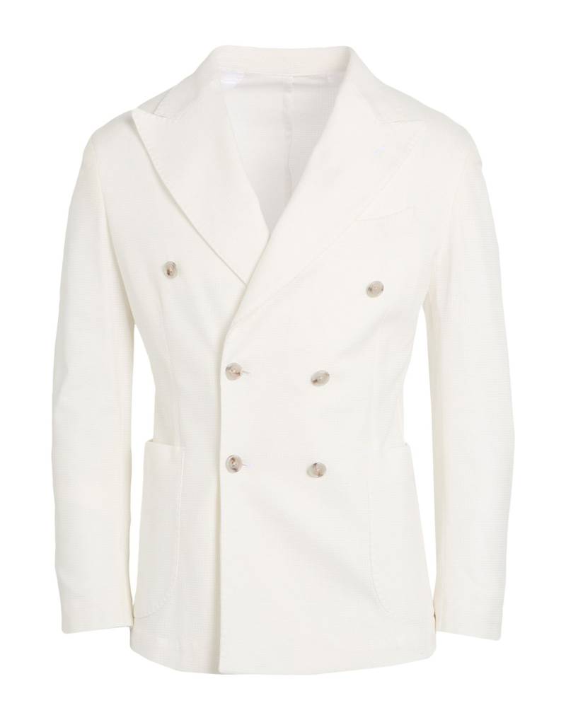 BARBA Napoli Blazer Herren Weiß von BARBA Napoli