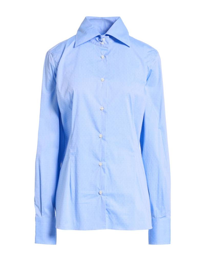 BARBA Napoli Hemd Damen Azurblau von BARBA Napoli