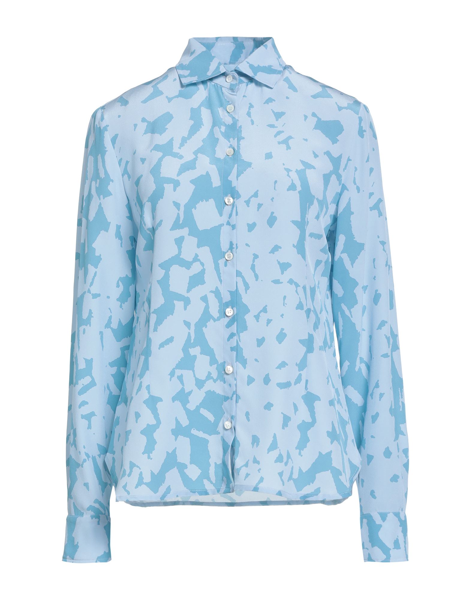 BARBA Napoli Hemd Damen Azurblau von BARBA Napoli