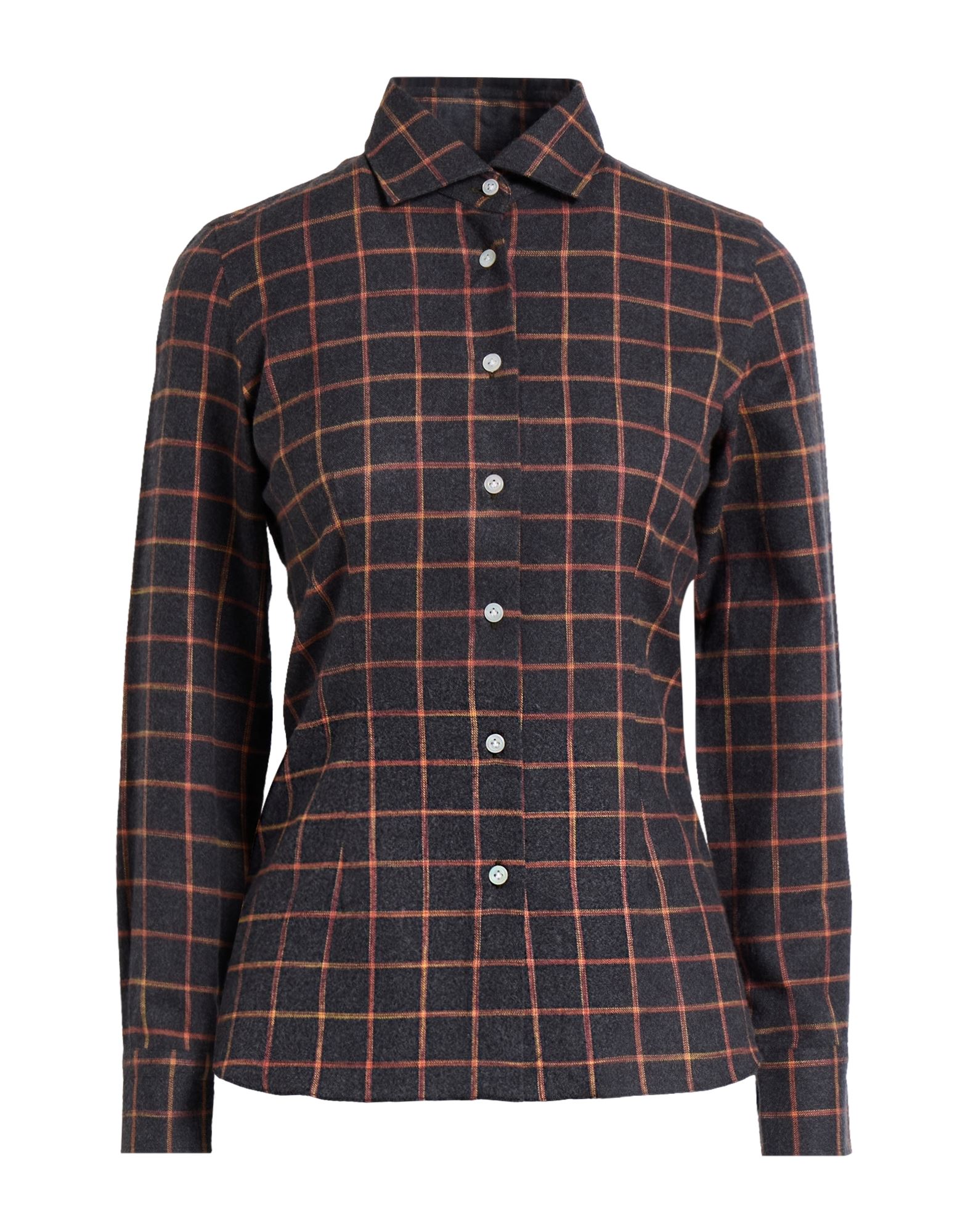 BARBA Napoli Hemd Damen Dunkelbraun von BARBA Napoli