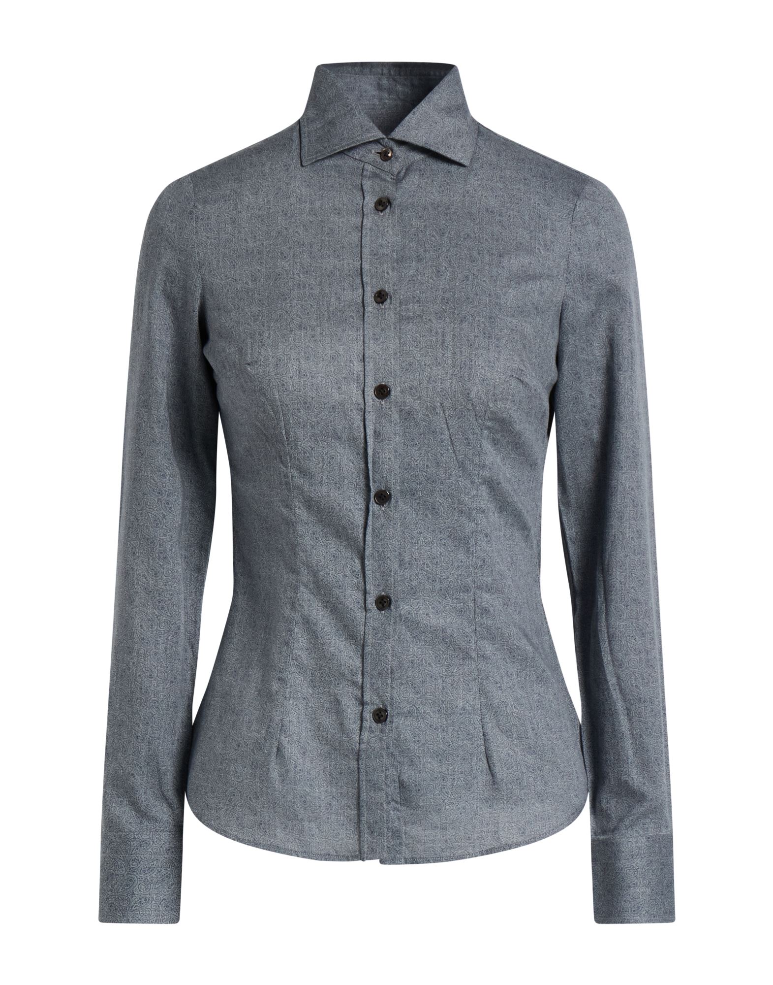 BARBA Napoli Hemd Damen Grau von BARBA Napoli