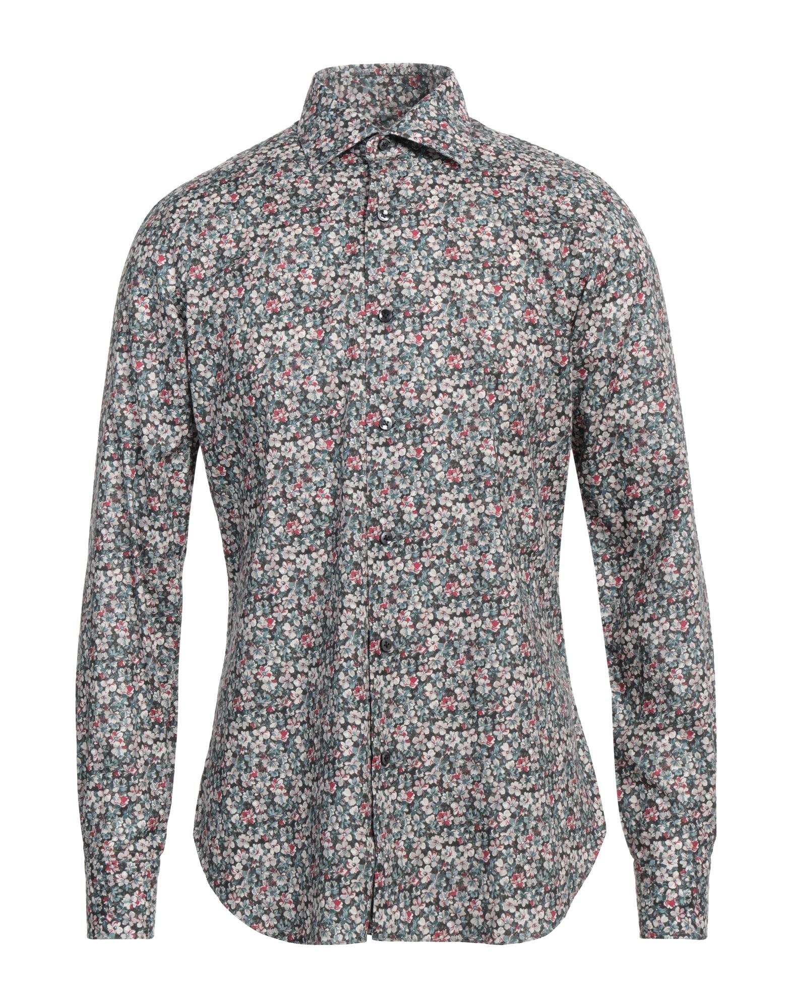 BARBA Napoli Hemd Herren Aquamarin von BARBA Napoli