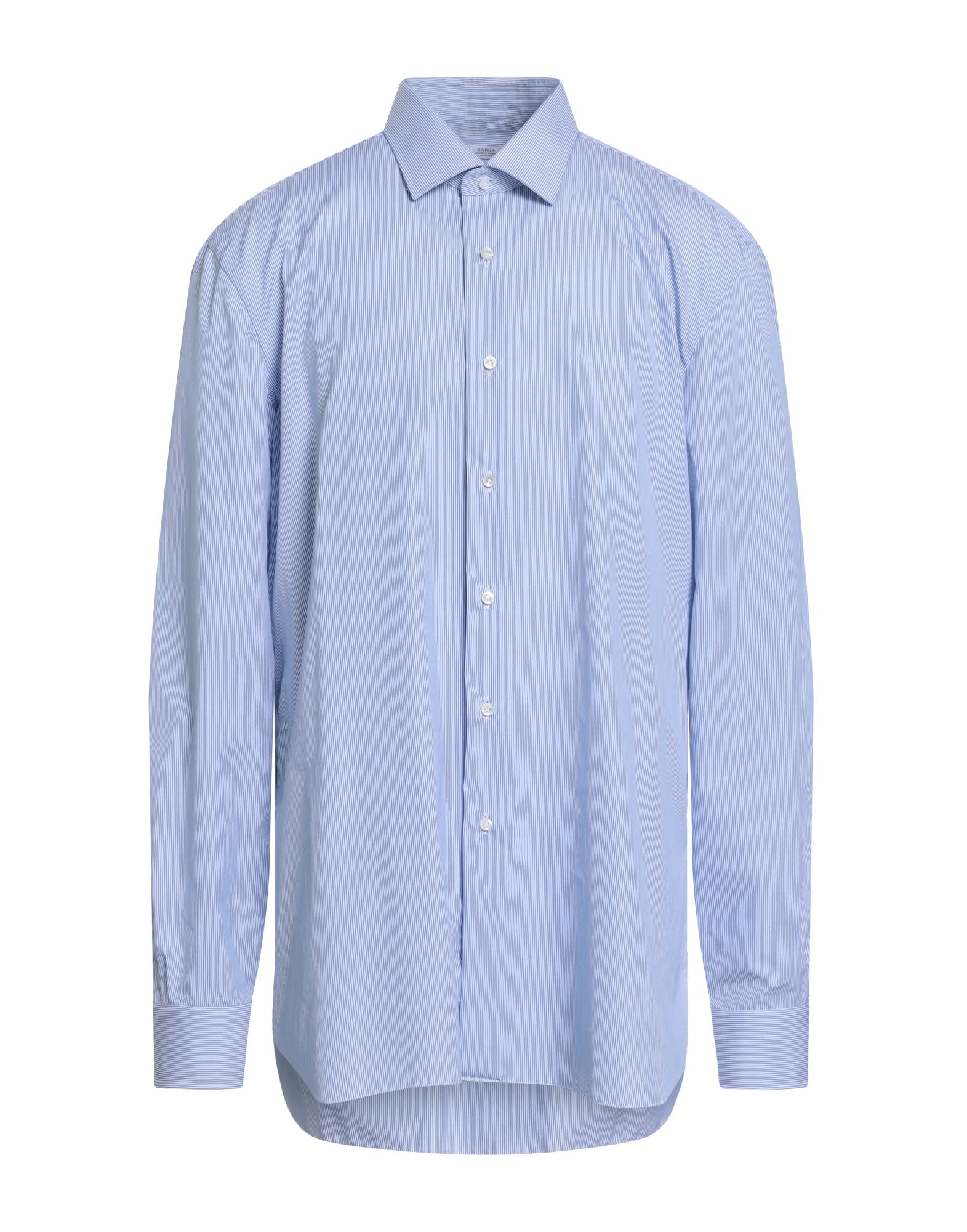 BARBA Napoli Hemd Herren Azurblau BARBA Napoli Hemd Herren Azurblau von BARBA Napoli