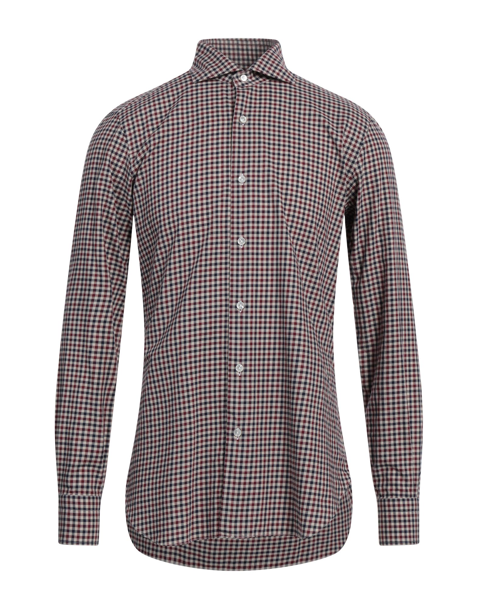 BARBA Napoli Hemd Herren Beige von BARBA Napoli