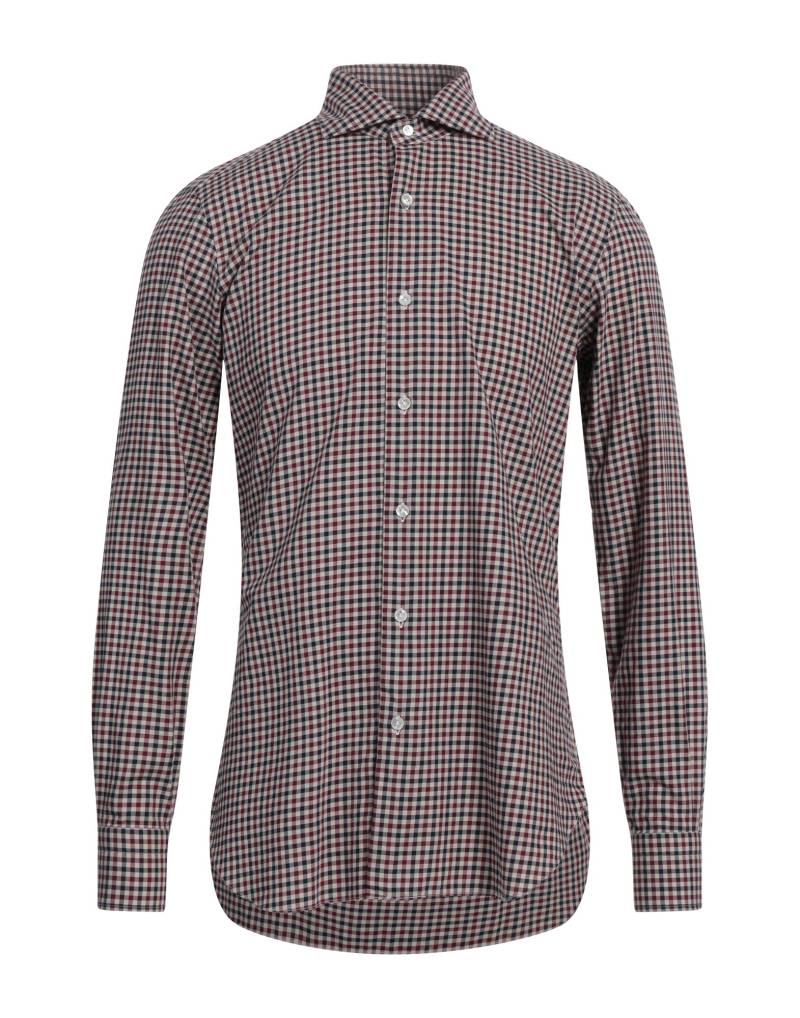 BARBA Napoli Hemd Herren Beige von BARBA Napoli