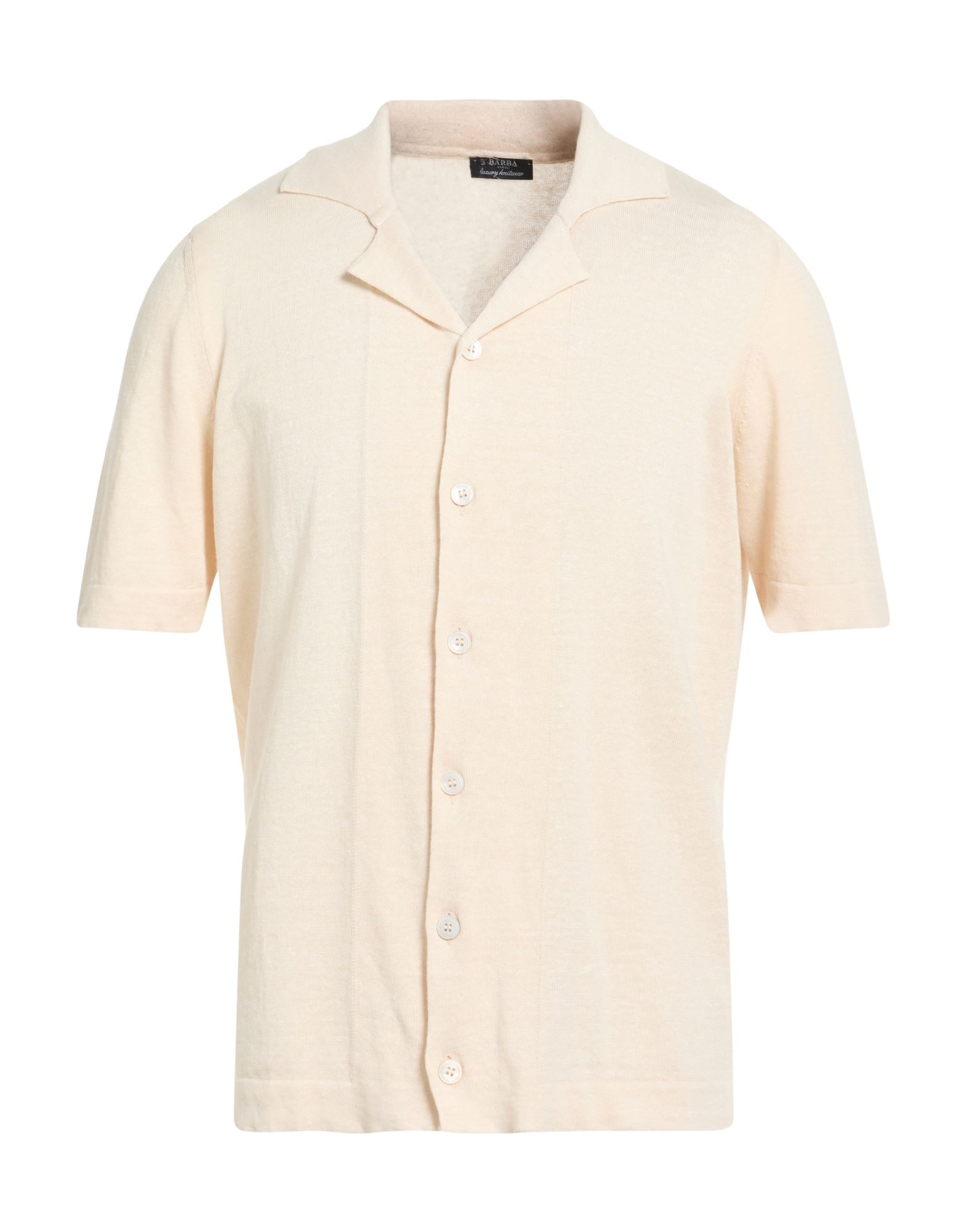 BARBA Napoli Hemd Herren Beige von BARBA Napoli
