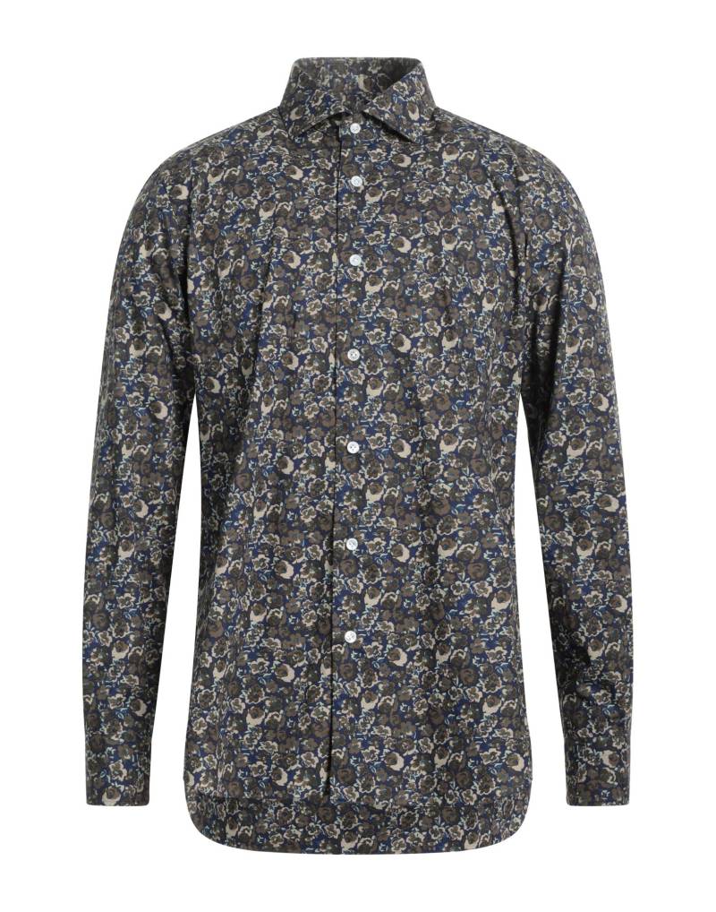 BARBA Napoli Hemd Herren Blau von BARBA Napoli