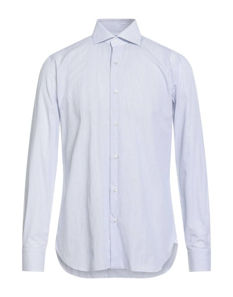 BARBA Napoli Hemd Herren Blau von BARBA Napoli