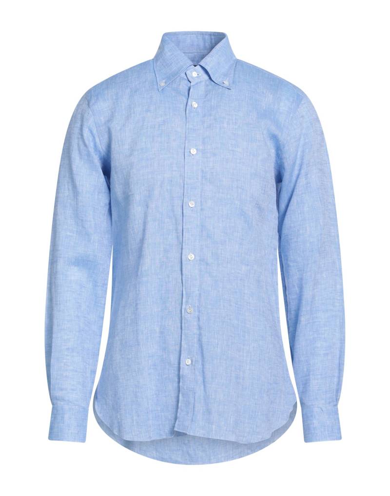 BARBA Napoli Hemd Herren Blau von BARBA Napoli