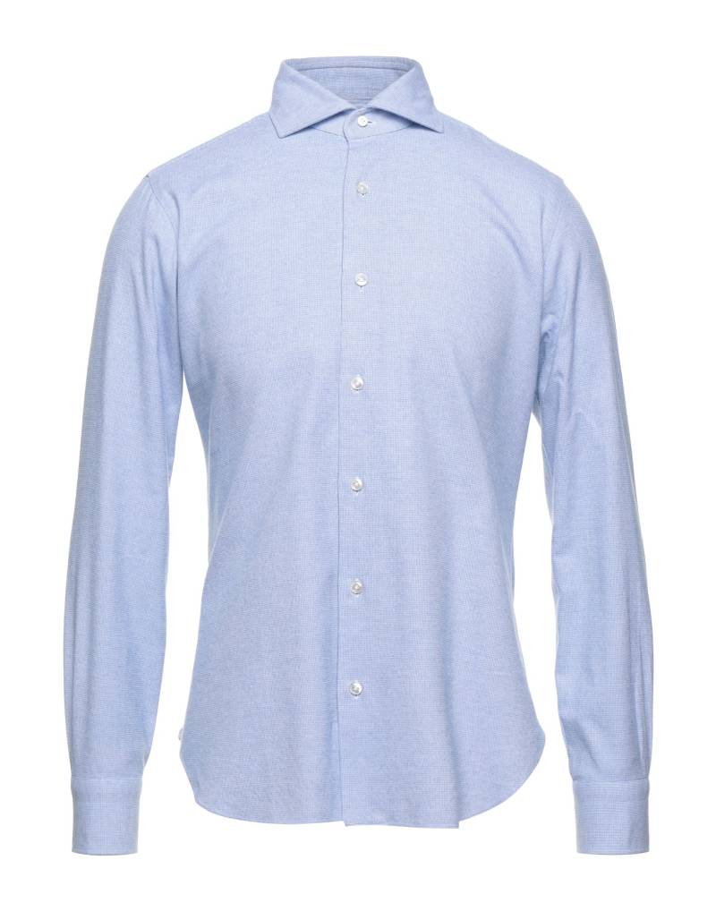 BARBA Napoli Hemd Herren Blau von BARBA Napoli