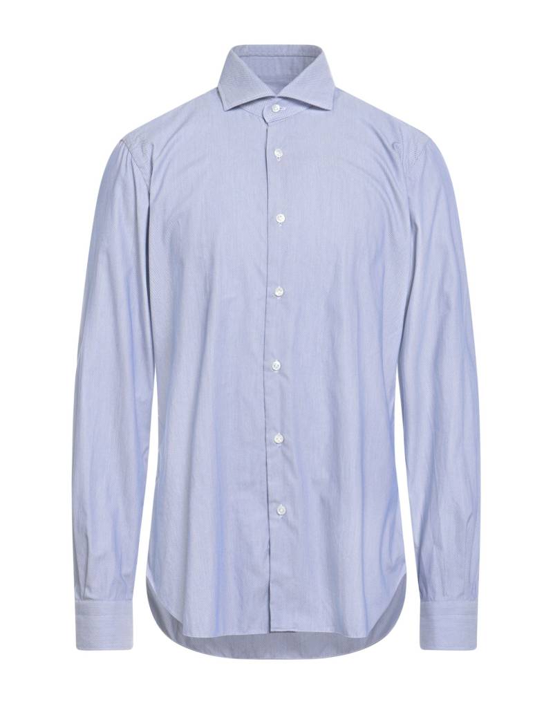 BARBA Napoli Hemd Herren Blau von BARBA Napoli