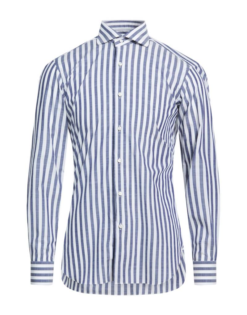 BARBA Napoli Hemd Herren Blau von BARBA Napoli