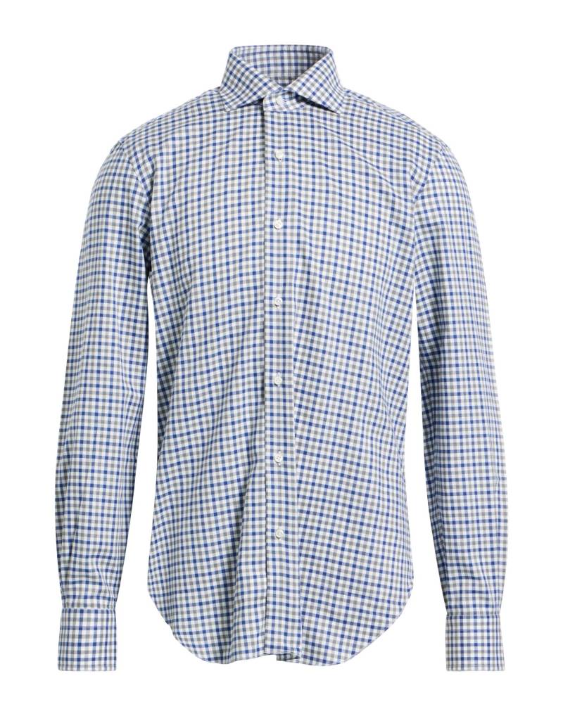 BARBA Napoli Hemd Herren Blau von BARBA Napoli