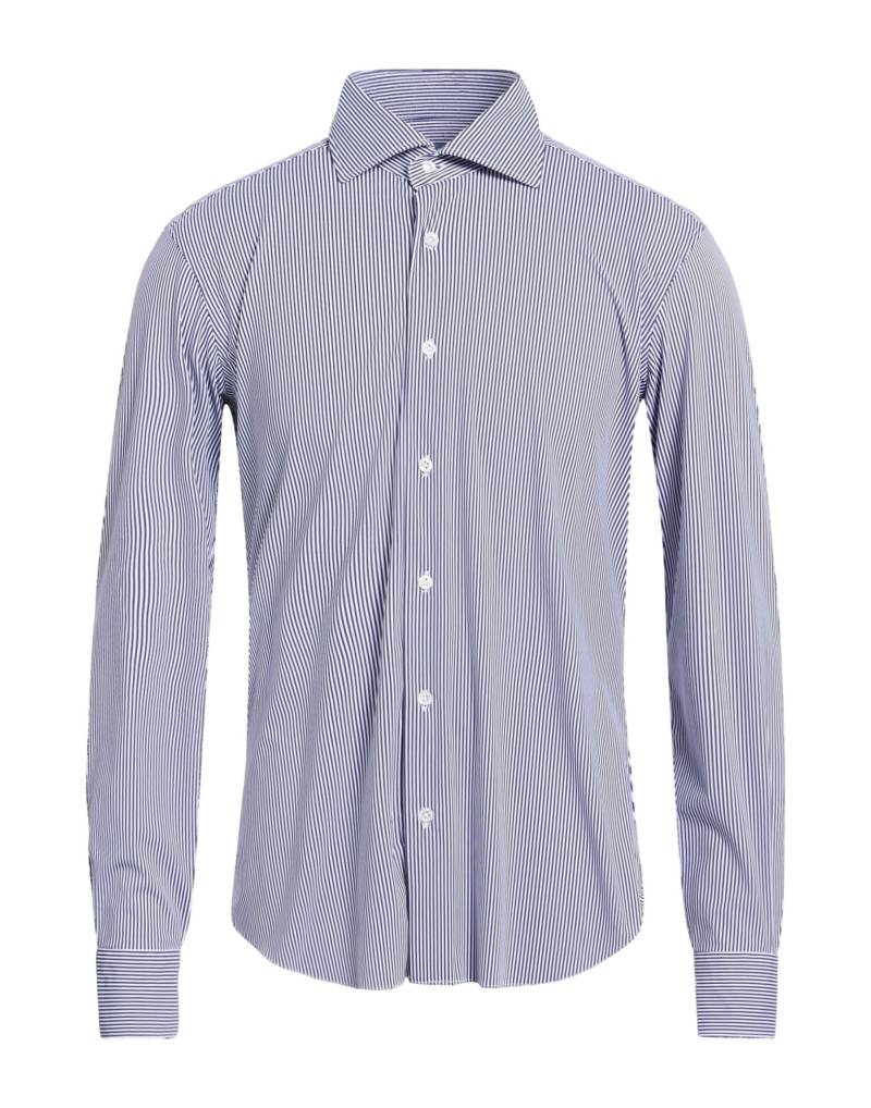 BARBA Napoli Hemd Herren Blau von BARBA Napoli