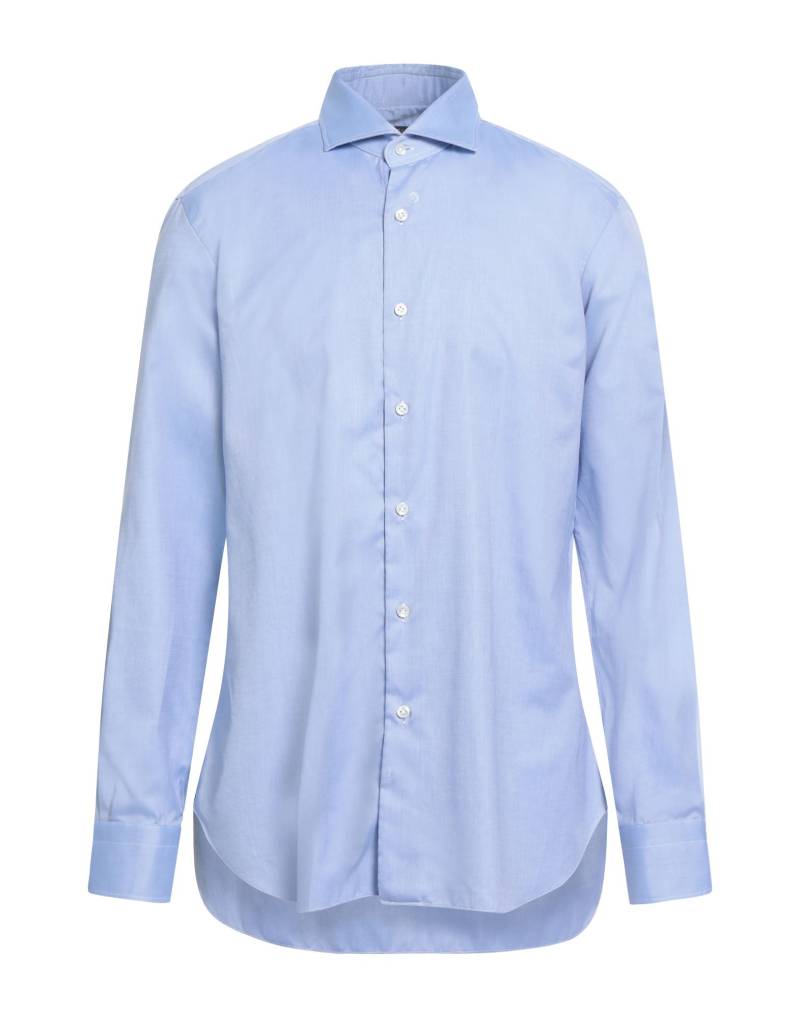 BARBA Napoli Hemd Herren Blau von BARBA Napoli