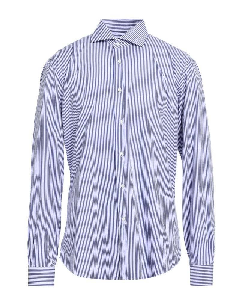 BARBA Napoli Hemd Herren Blau von BARBA Napoli